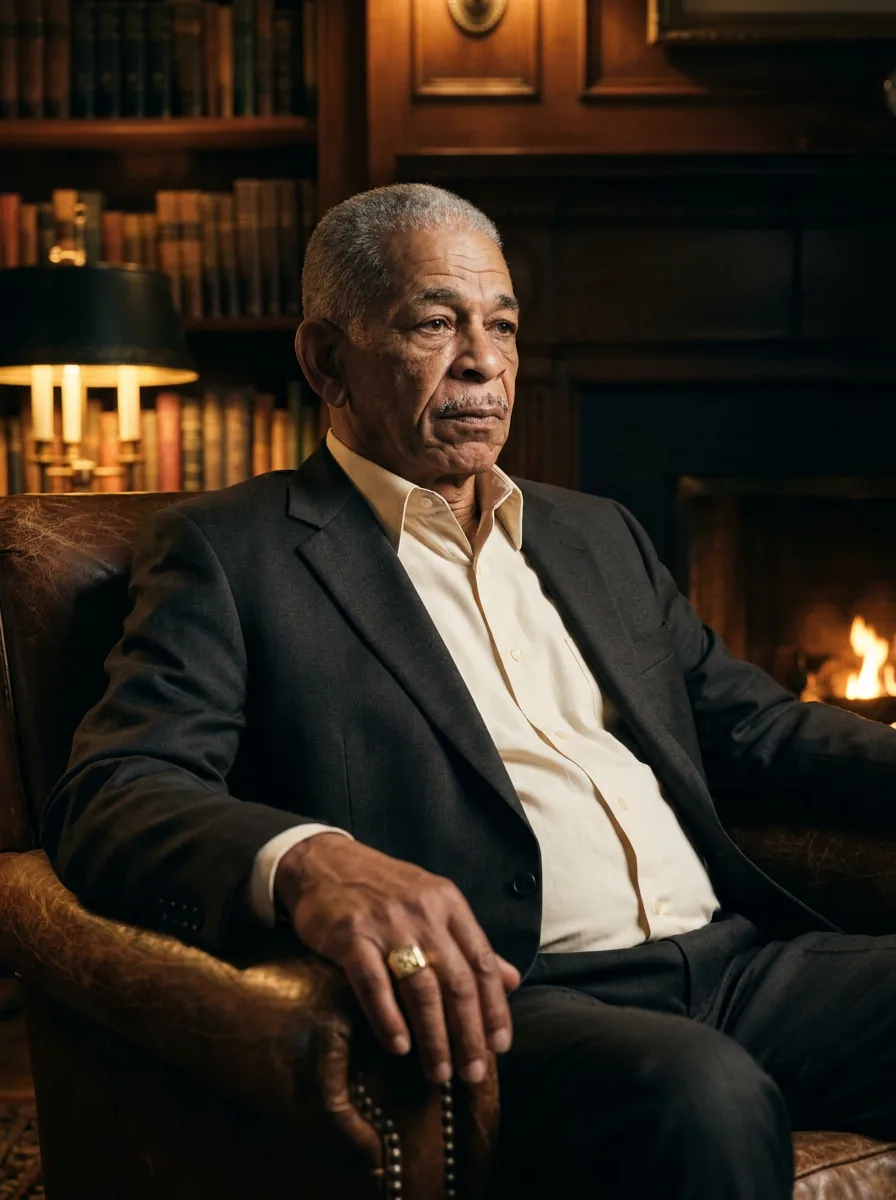 Solomon Drummond in his study