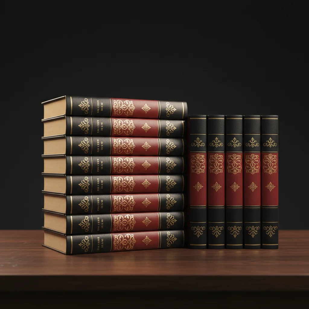 All ten Drummond Library volumes as a bound collection